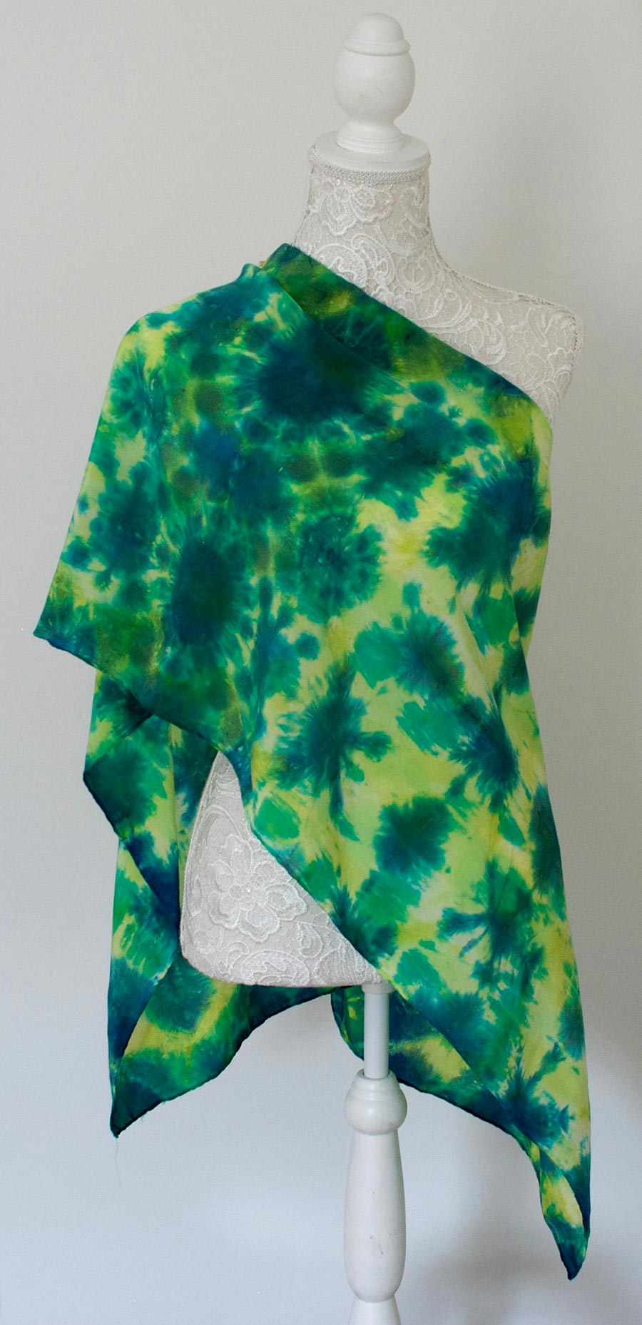 green mandala shibori green mandala shibori